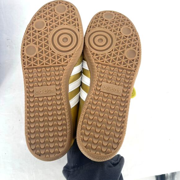 Adidas Originals Samba Jane Gold Metallic Mary Jane Sneakers Womens 7.5 NIB - Picture 6 of 10